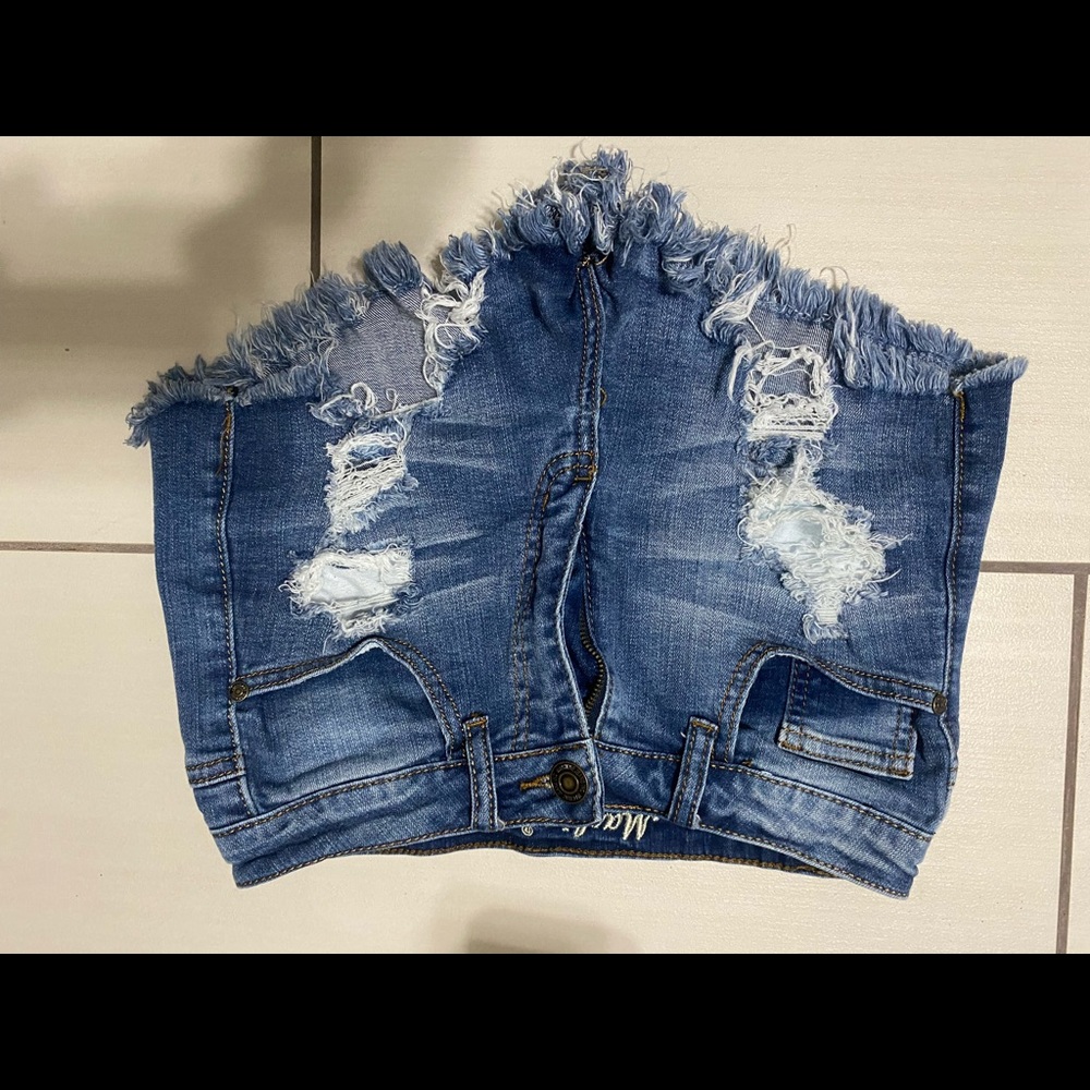 Blue Jean shorts